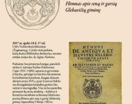 Reformacijos metų atradimas: Paulius Oderbornas ir jo poema „Himnas apie seną ir garsią Glebavičių giminę“